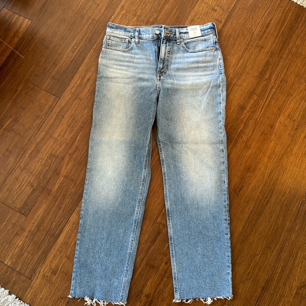 J crew straight jeans